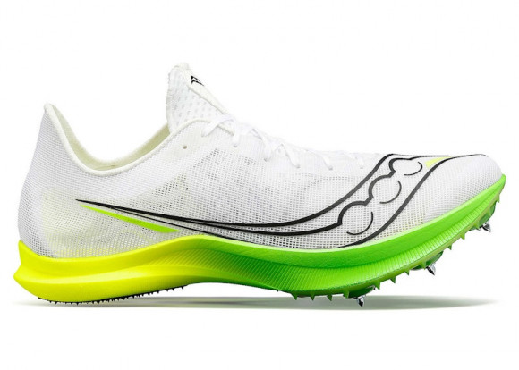 Men's Saucony Endorphin Cheetah White|Slime - S29095-01