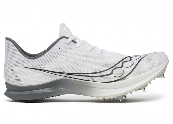 Men's Saucony Endorphin Cheetah White|Carbon, Size 4.5M  - S29095-10