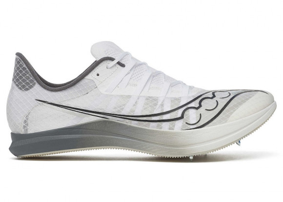 Men's Saucony Terminal VT White|Carbon, Size 4.5M  - S29101-10