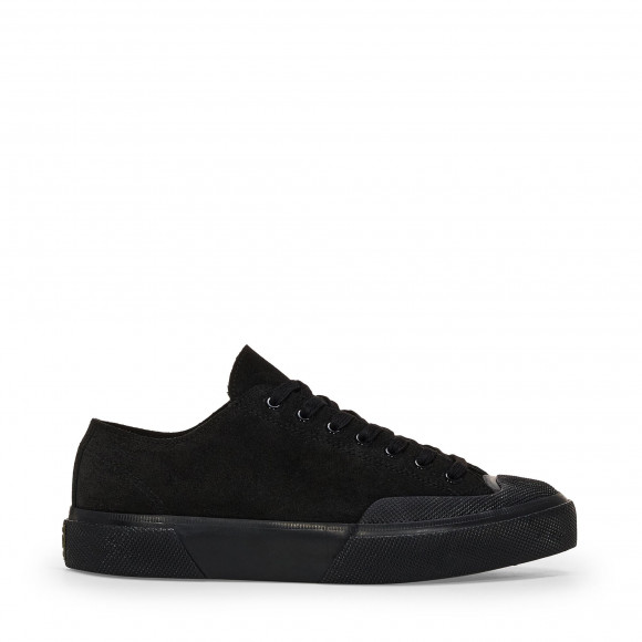 Superga - 2432 WORKS SUEDE FLESH OUT - Sneakers - Low Cut - Unisex - FULL BLACK - S3148NW