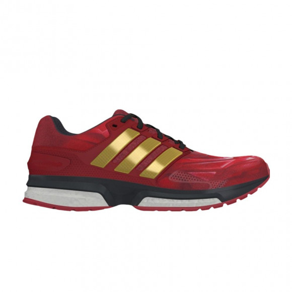 adidas Marvel x Response Boost Techfit 'Iron Man' | Red | Men's Size 9 - S31661