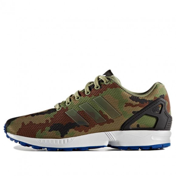 adidas Zx Flux Running Shoes Green Athletic Shoes S32272 - S32272