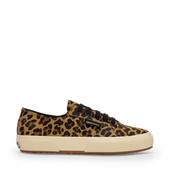 2750 CALFHAIR - Le Superga - Low Cut - Woman - LEOPARD PRINT-OFFWHITE - S5141KW