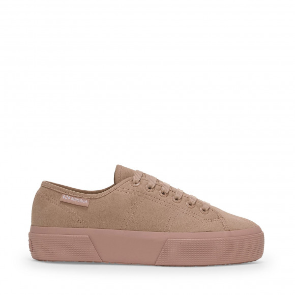 Superga - 3740 MICROFIBER LEGGERA - Lady Shoes - Wedge - Woman - TOTAL ROSE NUDE - S5142CW