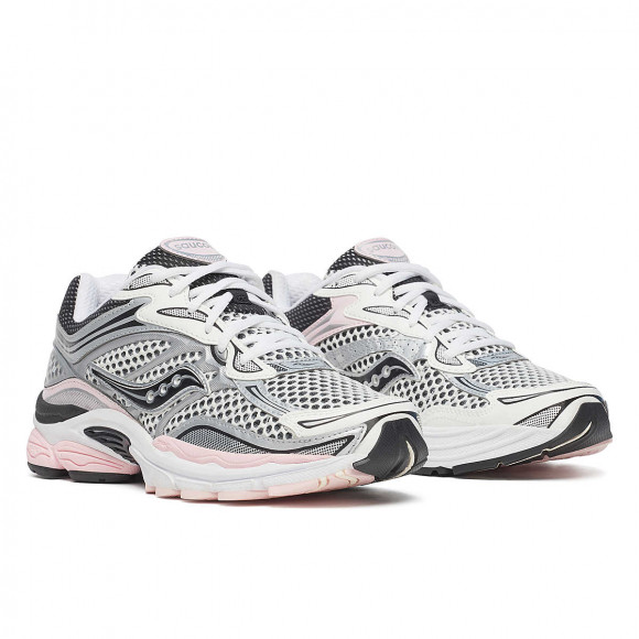 Women's Saucony ProGrid Omni 9 Silver|Pink, Size 5M  - S60739-16