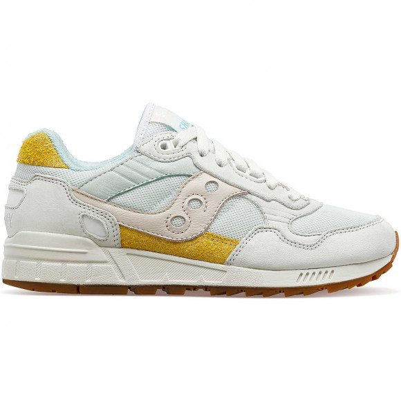 Women's Saucony Shadow 5000 Unplugged Turquoise|Yellow, Size 5.5M  - S60779-5
