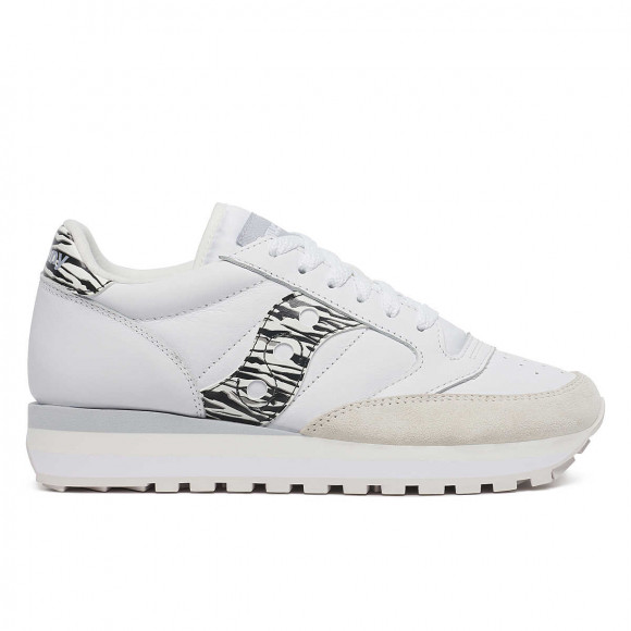 Women's Saucony Jazz Triple Animalier White|Zebra, Size 5M  - S60793-1