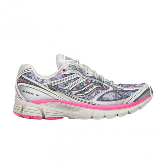 Saucony Wmns Guide 7 'Quartz Floral' | Silver | Women's Size 10 - S61056-22