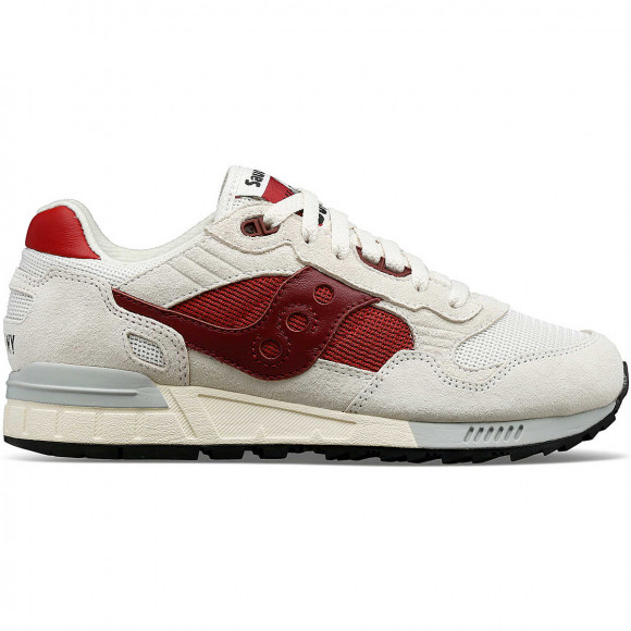 Saucony Shadow 5000 White|Red, Size 5.5M  - S70665-32