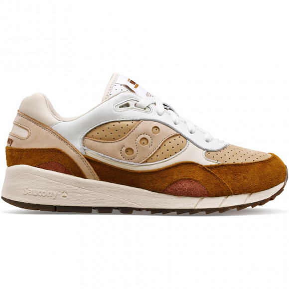Saucony Trainers  - Shadow 6000 Cappuccino in Brown - S70775-1