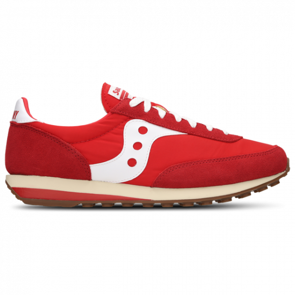 Saucony Trainer 80 Red|White, Size 3.5M  - S70884-1