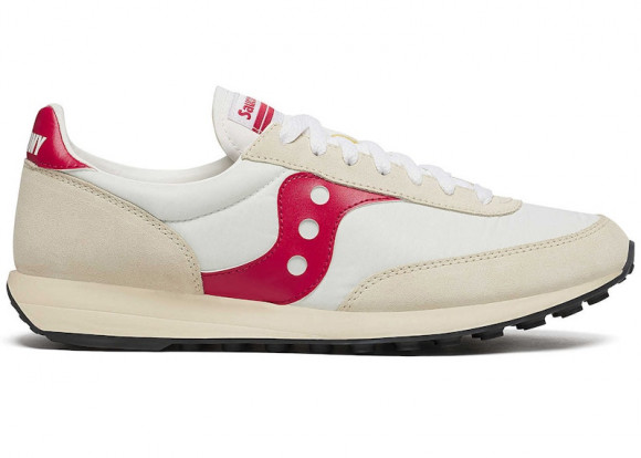 Saucony Trainer 80 White|Red, Size 10.5M  - S70884-10