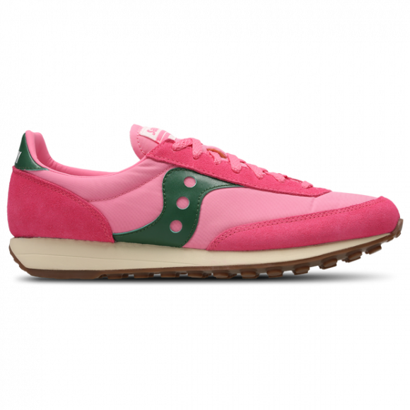Saucony Trainer 80 Pink|Forest, Size 4.5M  - S70884-6