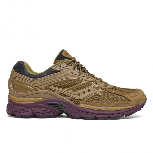 Saucony Men's Progrid Omni 9 Sneaker in Brown/Wine - S70897-5