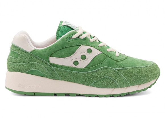 END. x Saucony Men's Shadow 6000 in Green/White - S70964-1