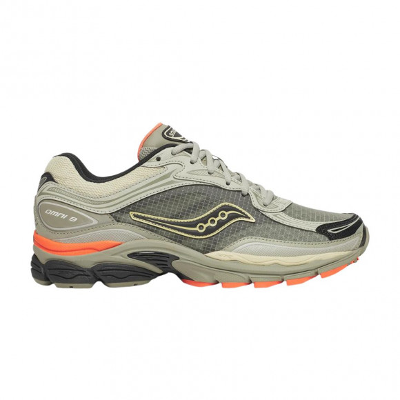 Saucony ProGrid Omni 9 Distract 'Stone Alfalfa' | Grey | Men's Size 7.5 - S71004-2