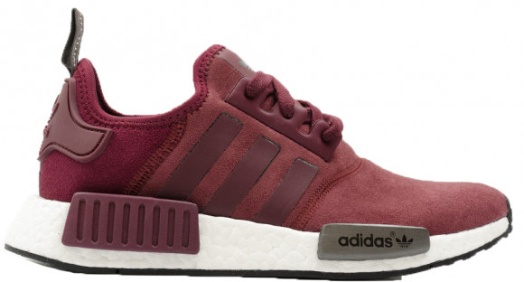 Adidas Womens NMD R1 Maroon Suede (2016) - S75231