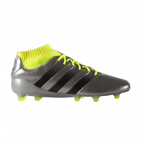 Ace 16.1 Primeknit FG 'Silver Metallic Sonic Yellow' - S76469