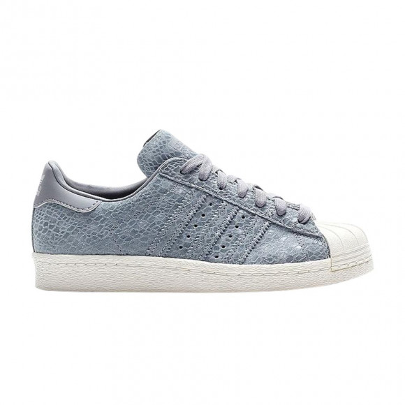 Adidas Wmns Superstar 80s 'Grey Snakeskin' | Women's Size 8.5 - S81327