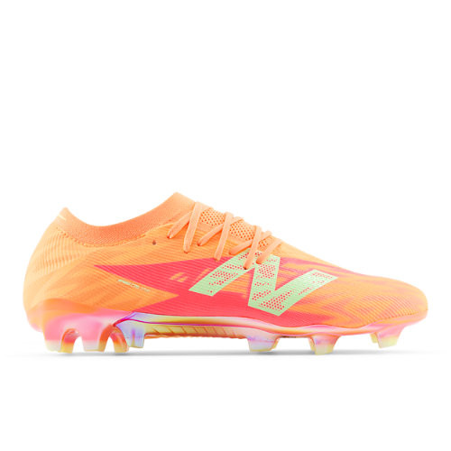 New Balance Unisex FURON ELITE FG V8 Soccer Shoes - Orange/Red/Green - SF1FTE8