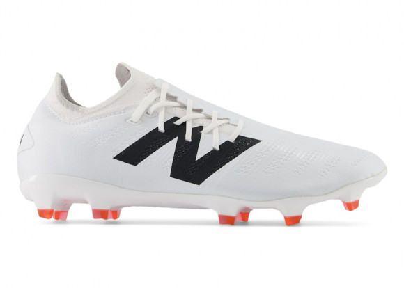 New Balance Unisex FURON PRO FG V7+ in White/Black/Red Synthetic - SF1FW75