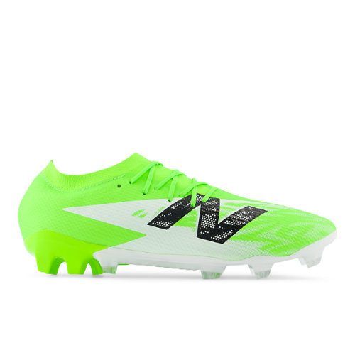 New Balance Unisex FURON TEAM FG V8 Soccer Shoes - Green/Black/Grey - SF3FSP8