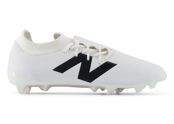 New Balance Unisex FURON DISPATCH FG V7+ in White/Black/Red Synthetic - SF3FW75