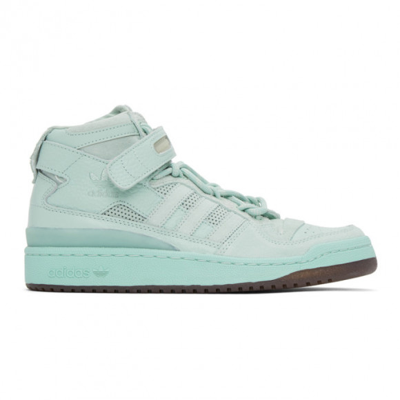 adidas forum mid white green