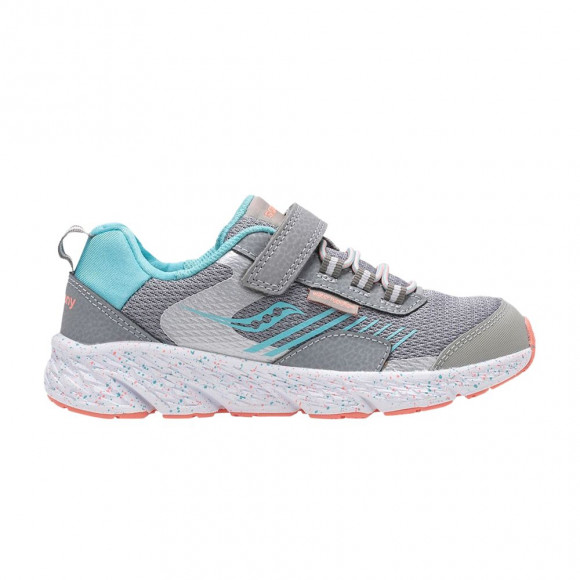 Saucony Wind Shield A/C Big Kid 'Grey Turquoise' | Kid's Size 12.5 - SK163254