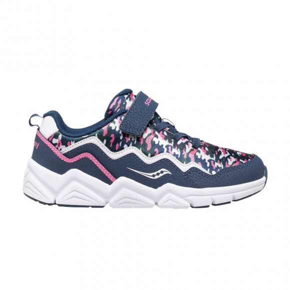 Saucony Flash A/C 2.0 Big Kid 'Navy Camo' | Blue | Kid's Size 10.5 - SK165071