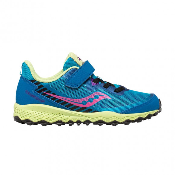Saucony Peregrine 11 Shield A/C Big Kid 'Turq Multi' | Blue | Kid's Size 3 - SK165109
