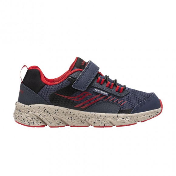 Saucony Wind Shield A/C Big Kid 'Navy Red' | Blue | Kid's Size 6 - SK263252