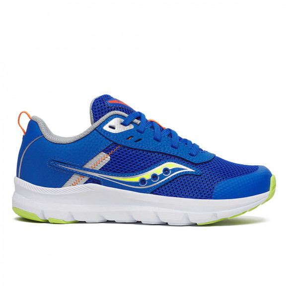 Saucony Axon KDZ Sneaker Blue/Citron, Size 13M  - SK267934