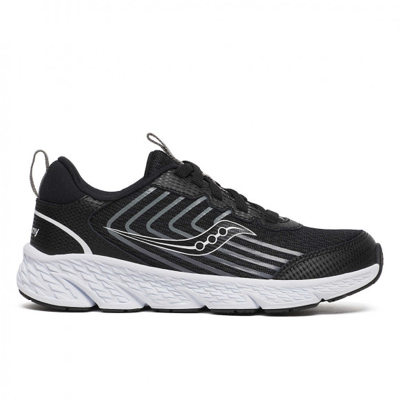 Saucony Wind 3.0 Lace Sneaker Black/White, Size 3M  - SK268061