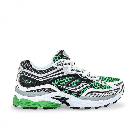 Saucony Omni 9 KDZ White/Fern/Black, Size 4M  - SK268169