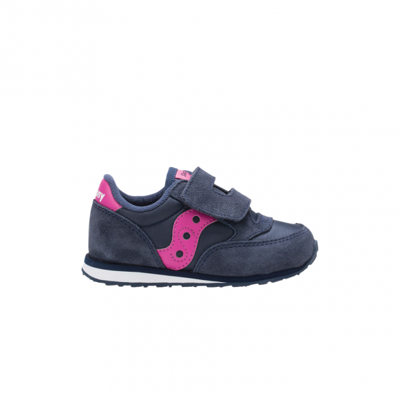 Jazz Hook & Loop Little Kid 'Navy Pink' - SL160377B