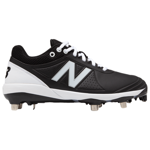 black and white new balance cleats