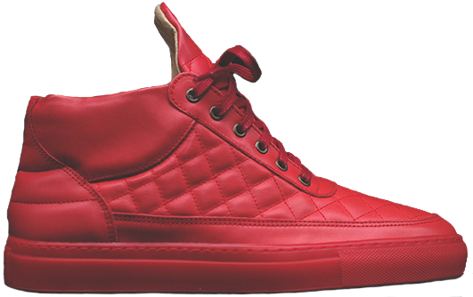 Filling Pieces Quilted RF-Mid Ronnie Fieg Red - SS14