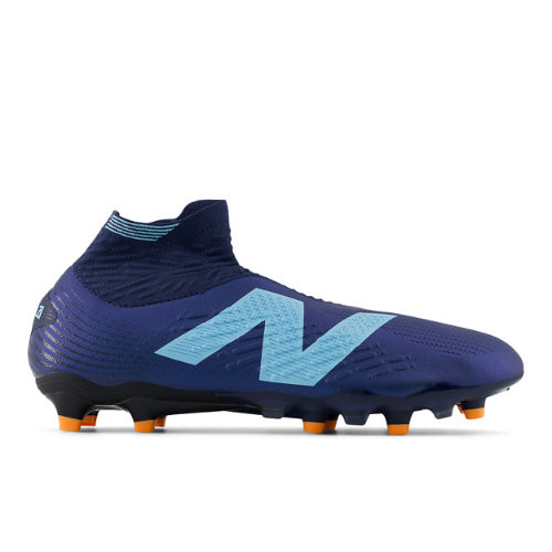 New Balance Unisex TEKELA PRO FG V4+ in Blue/Orange Synthetic - ST1FN45