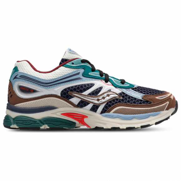 Saucony Progrid Omni 9 Kid's Sneakers - Navy - Size 3 - Mesh/Synthetic - SY226Z04