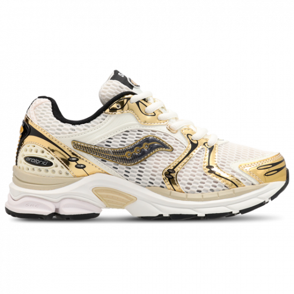 Saucony Progrid Triumph 4 Kid's Sneakers - Beige - Size 3 - Mesh/Synthetic - SY226Z36