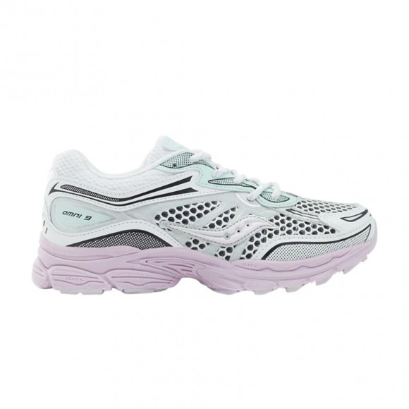 Saucony ProGrid Omni 9 Big Kid 'Green White Lilac' | Kid's Size 6.5 - SYF25AAB