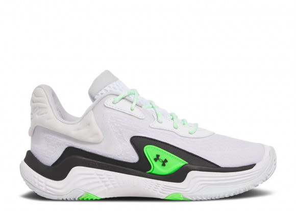 Under Armour Spawn 7 'White Green Shock Black' | Men's - Spawn-7
