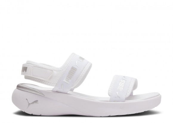 Wmns Sportie Sandal 'White Metallic Silver' | White | Women's - Sportie-Sandal