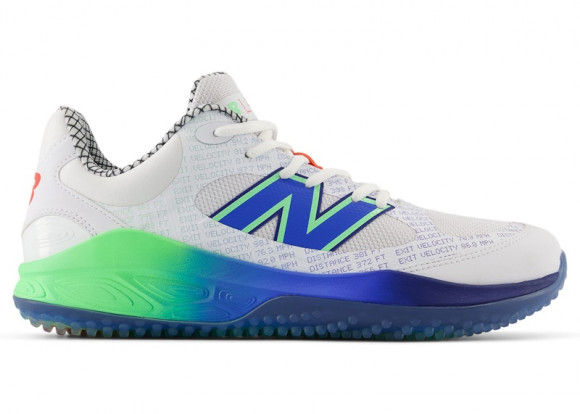 New Balance 3000v7 Turf Trainer Lab Work White Electric Jade Bright Lapis - T3000IT7