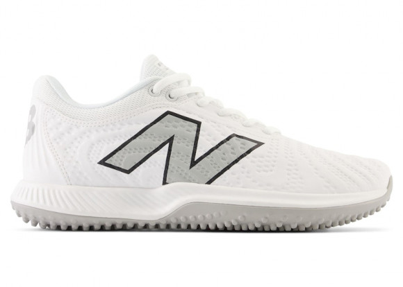 New Balance Men's FuelCell 4040v7 Turf Trainer - White/Grey - T4040SW7