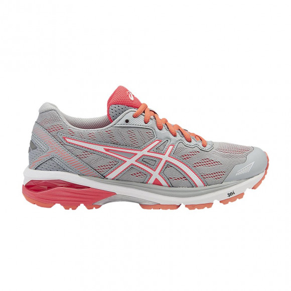 ASICS Wmns GT 1000 5 Wide 'Midgrey Diva Pink' | Women's Size 9 - T6A9N-9601