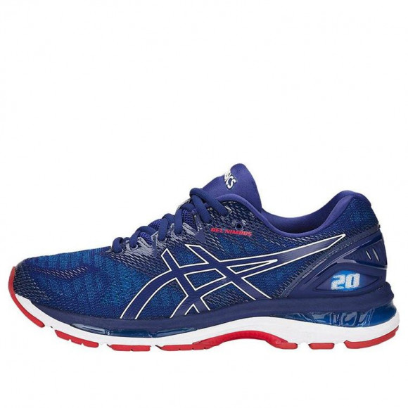 ASICS Gel-Nimbus 20 (2E) Blue Marathon Running Shoes (SNKR) T801N-400 - T801N-400