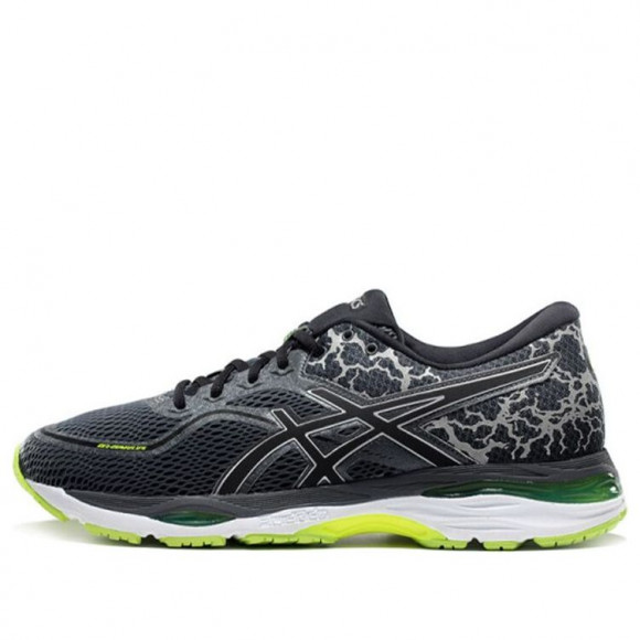 ASICS Gel-Cumulus 19 BLACK/YELLOW Marathon Running Shoes T8A1N-9790 - T8A1N-9790