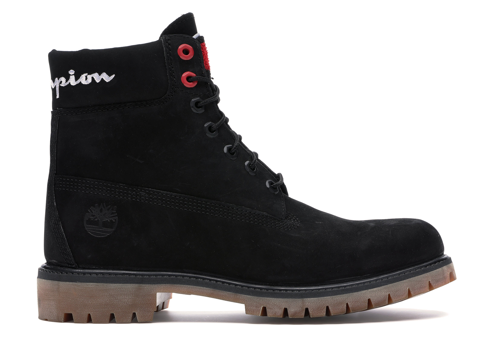 all black champion timberlands